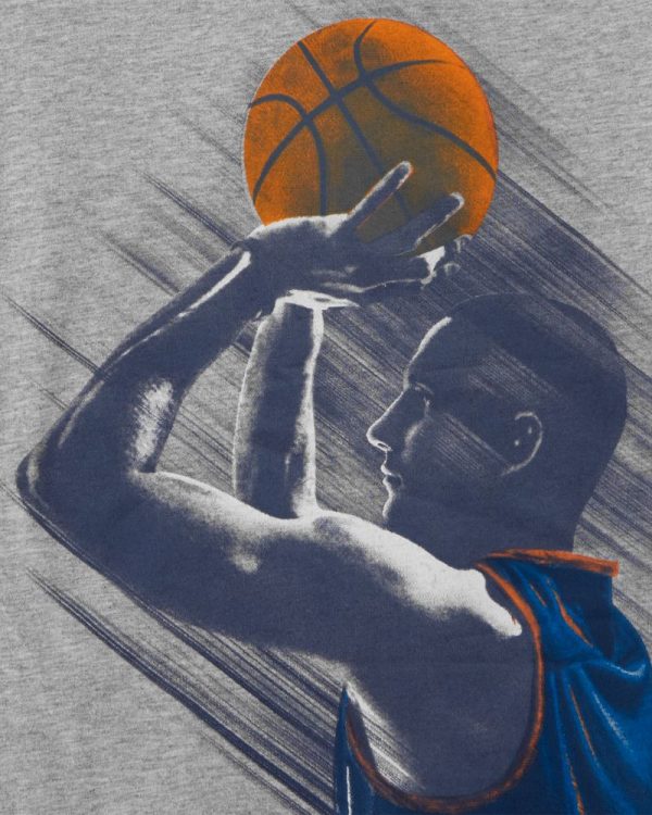 Carter's Μπλούζα, σχέδιο μπάσκετ
