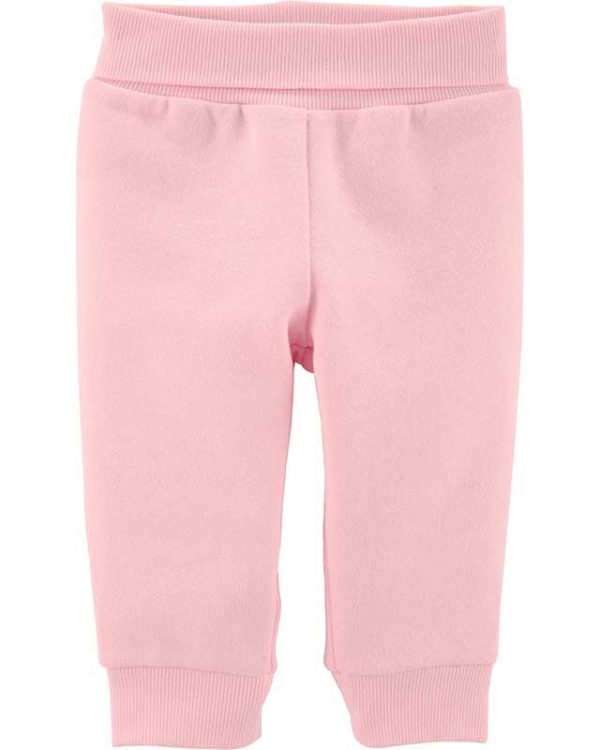 Carter's Παντελόνι Ροζ με Επένδυση Fleece