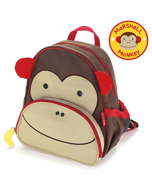 Skip Hop Zoo Παιδική Τσάντα Πλάτης Μαϊμού