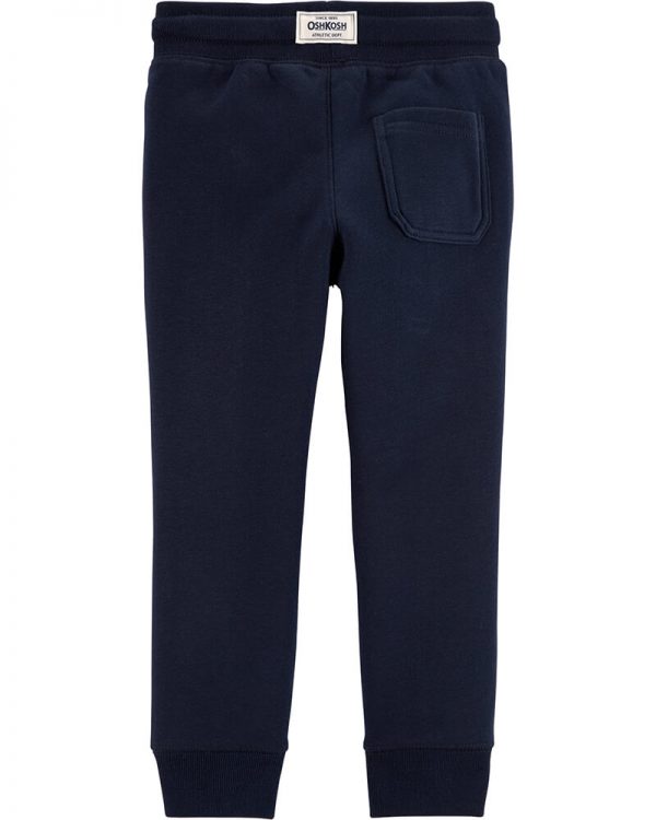 Oshkosh παντελόνι μπλε σκούρο φούτερ με Fleece επένδυση