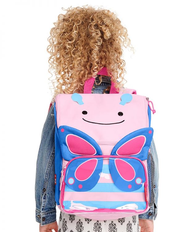 Skip Hop Zoo Παιδική Τσάντα Backpack Πεταλούδα