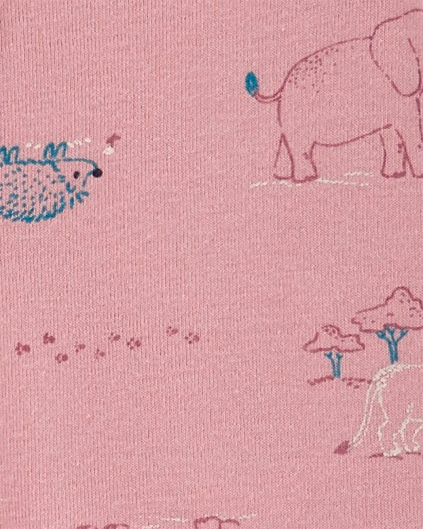 Carter's Σετ των τριών Φορμάκι -Κορμάκι-Παντελόνι ροζ, σχέδιο κουκουβάγια