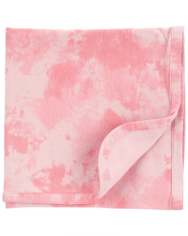 Carter's Κουβέρτα απαλή Ροζ, σχέδιο Tie - Dye
