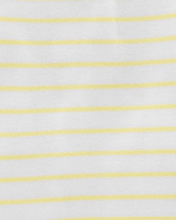 Carter's Σετ πέντε τεμαχίων κορμάκια, Μπλέ - Κίτρινο-Γκρι, σχέδιο Tie Dye και ζωάκια του βυθού