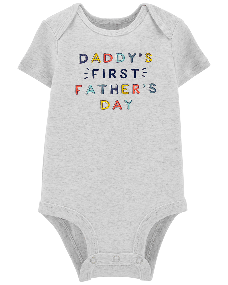 Carter's Κορμάκι Γκρι, ΄΄DADDY'S FIRST FATHER'S DAY''