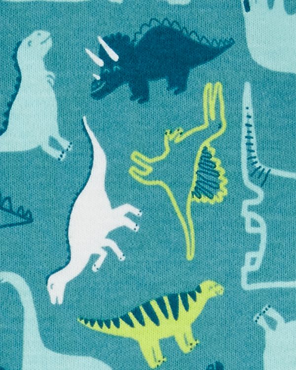 Carter's Ολόσωμο φορμάκι πράσινο, σχέδιο με δεινόσαυρους