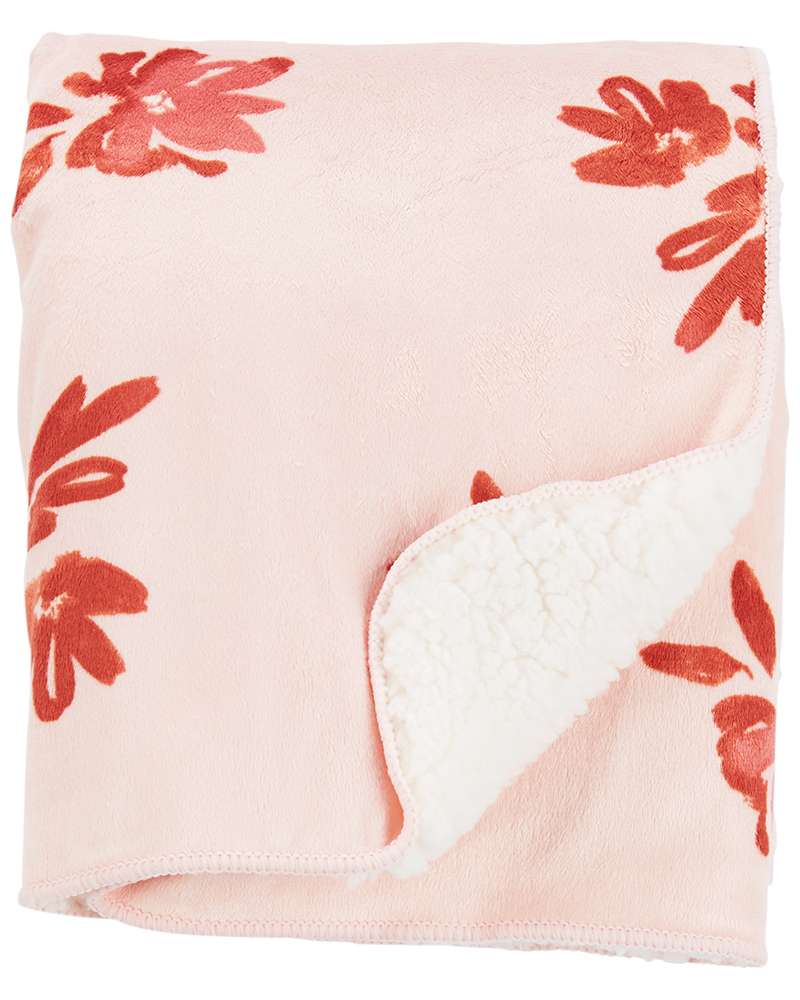 Carter’s κουβέρτα, σχέδιο φλοράλ ροζ