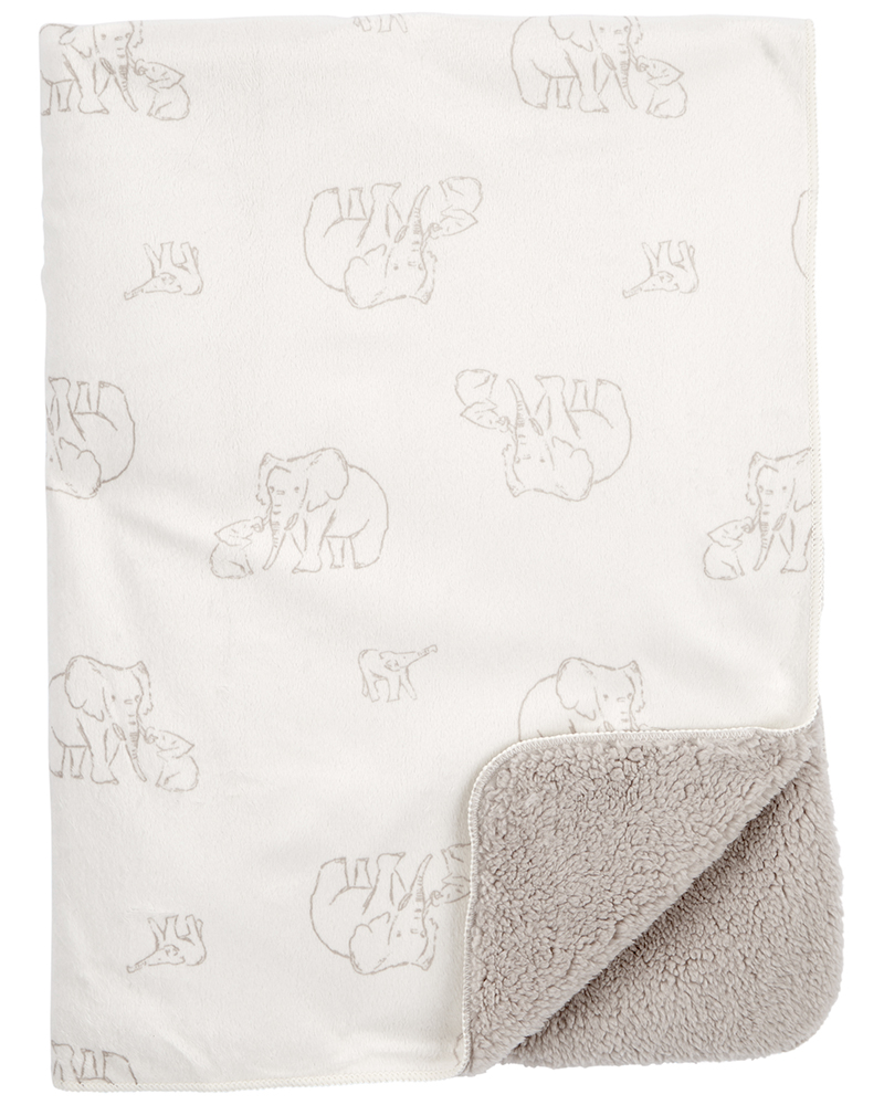 Carter’s κουβέρτα, σχέδιο με ελεφαντάκια, γκρι